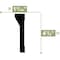 Ekena Millwork 4 1/2"H x 1 1/4"P x 96"L Back Band Casing Moulding, PVC CAS05X01X96BBSWPV - alternate 3